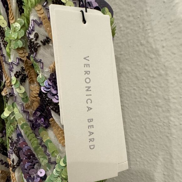 ☀️NWT Veronica Beard Cherie Embellished Dress - Picture 4 of 9